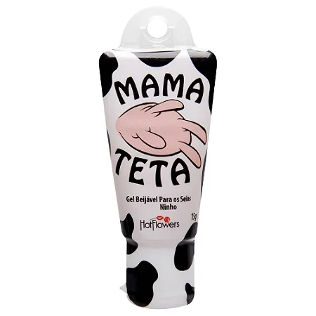 Mama Teta Gel Beijável para Seios Hot Flowers - 15g