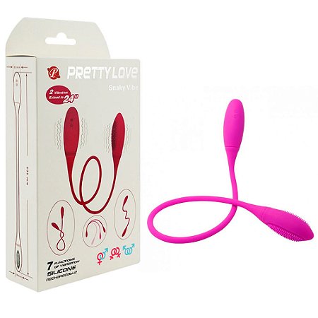 Vibrador Duplo Flexível Snaky Vibe – Pretty Love