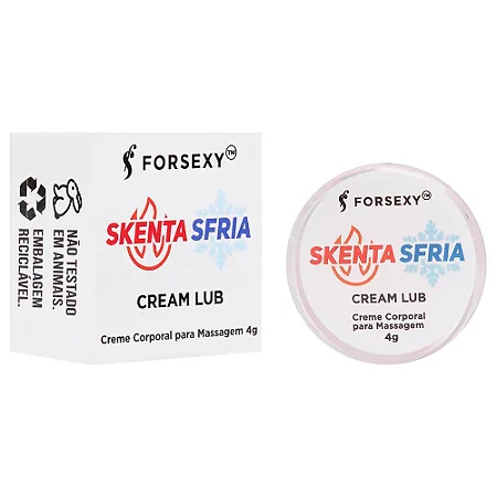 Skenta Sfria Cream Lub Gel Bifásico Unissex 4g – For Sexy