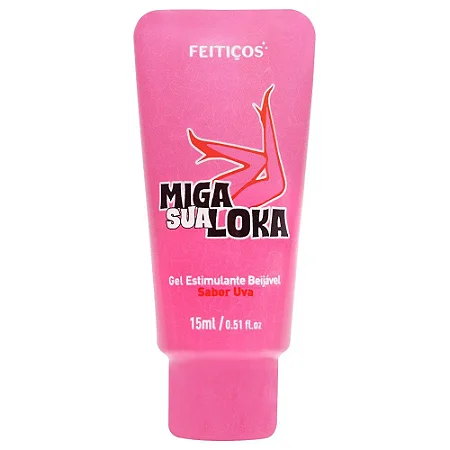 Miga Sua Loka Gel Estimulante Beijável 15g – Feitiços
