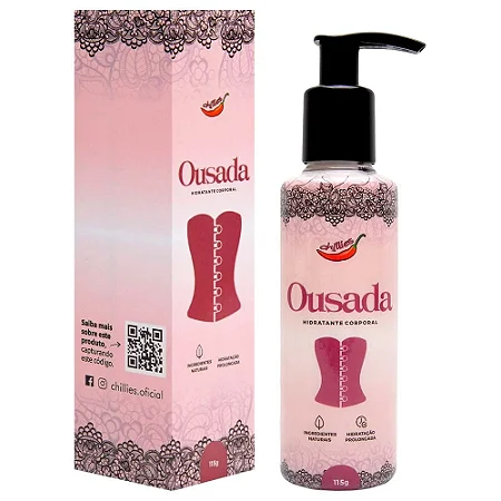 Ousada Creme Hidratante Sensual (115g) - Chillies