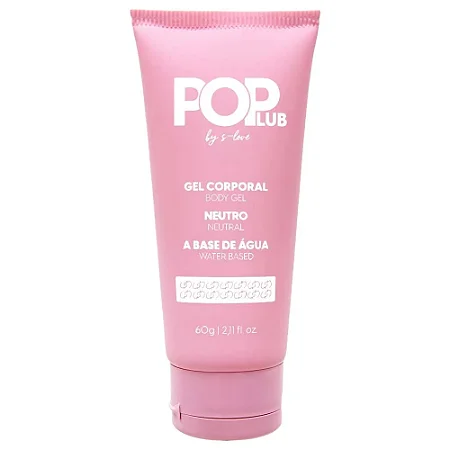 Pop Lub Gel Corporal Neutro 60g – Sensual Love