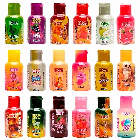 Gel Hot Comestível Saboroso 30ml – For Sexy