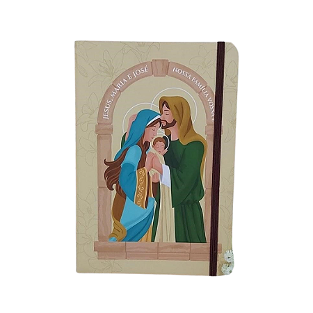Caderno Sagrada Família sem pauta