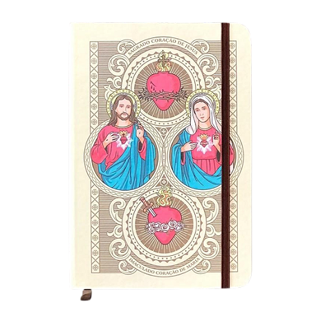 Caderno Sagrados Corações Com Pauta