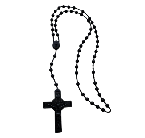 Terço Silicone Preto