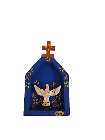 Mini capelinha azul Espírito Santo
