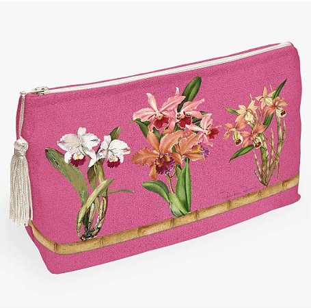 Necessaire Orquídea rosa