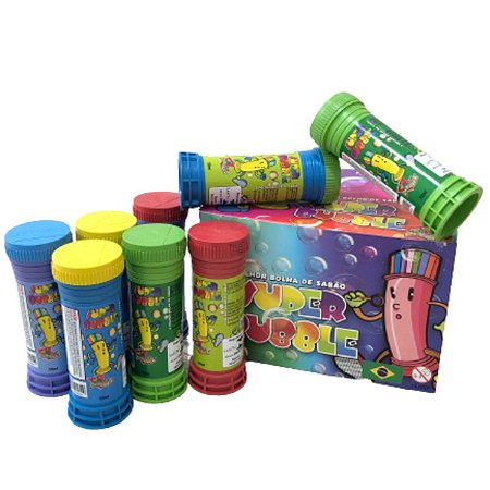 12 Bolha De Sabão Brinquedo Infantil