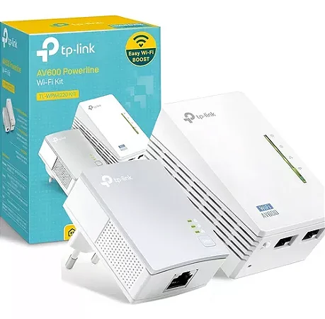 Roteador Tp-link Tl-wpa4220 Kit Powerline Branco