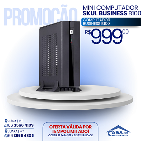 MINI COMPUTADOR Skul Business B100