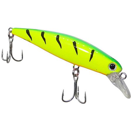 Isca artificial Yara Top Minnow 7,5cm 7,8g Cor 11 Fire Tiger 1911