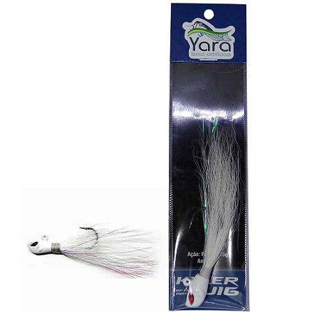 Isca artificial Yara Killer Jig 15g Branco 40 - 1740