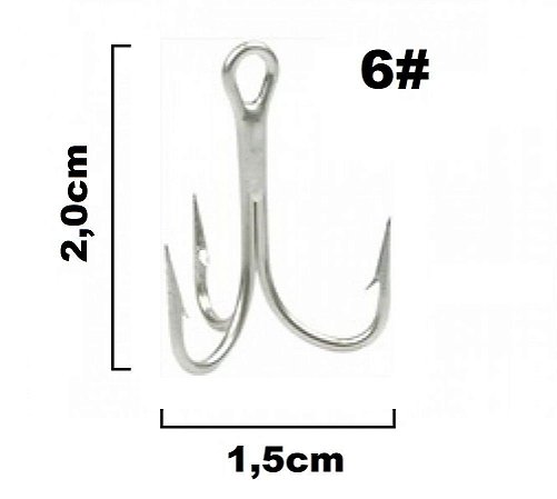 Garatéia Marine Sports 6 nickel unitário