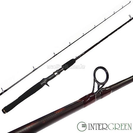 Vara Intergreen Aventurina - 10-20lbs - 1,74m - AVC58MM-1 - (carretilha)