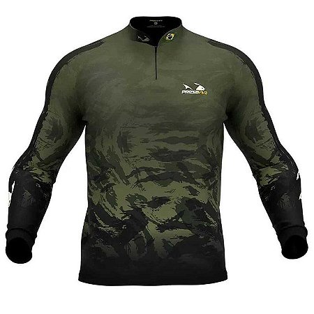 Camiseta de Pesca Presa Viva Camuflada 05 - GG