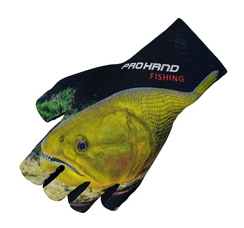 Luva Pro Hand Fishing dedo curto G 3203A-G