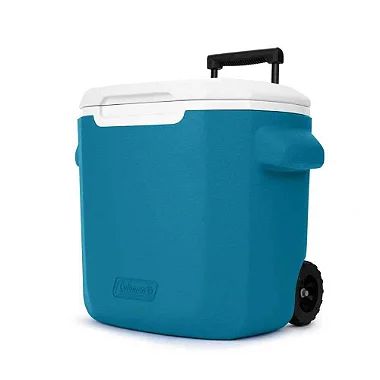 Caixa térmica Coleman 28 Qt - 26,6l Com Rodas Deep Ocean 110620160822