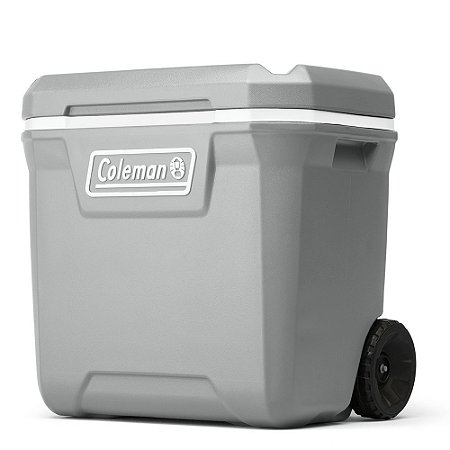 Caixa térmica Coleman 316 Series 65QT Silver ASH com rodas 110630006476