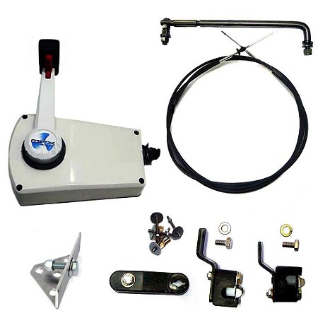 Kit adaptação motor Yamaha 25 hp comando cabo 10 pés