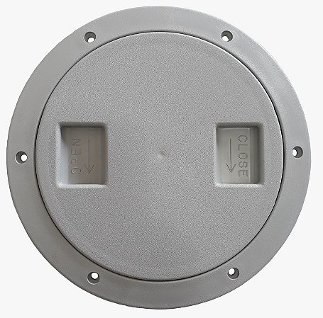 Tampa inspeção HP 6 polegadas Branco