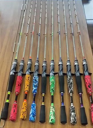 Vara Rhava de gel artesanal p/ Piapara 1,50 10lb