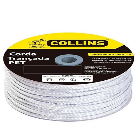 Corda Pet Trançada 4mm preço por metro BR - COLLINS