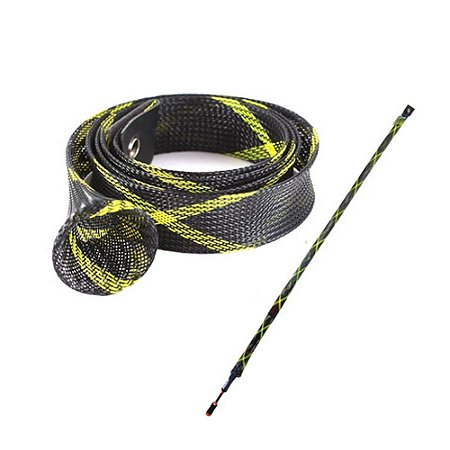 Capa para vara Rod Cover 1,50m 30mm Black/Yellow RC150B006
