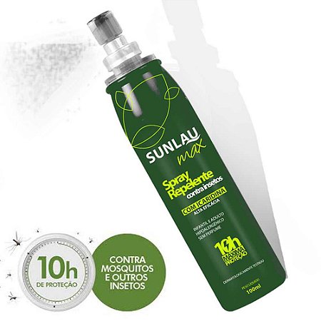 Repelente Sunlau Max Spray 100 ml