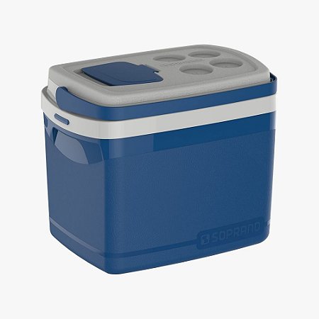 Caixa Térmica Tropical 32 litros azul Soprano