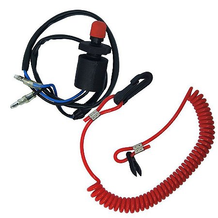 Botão de emergência/desligamento Suzuki 8/15/25/30/40 S535 Ariel