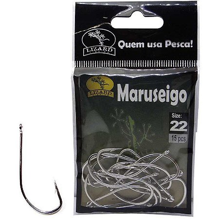 Anzol Lizard Maruseigo N 22 c/ 15 un. Lf3ma22