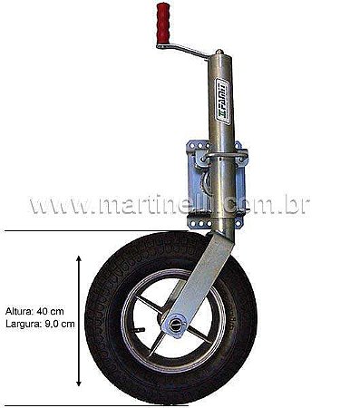 Pedestal carreta Famit P2 reforçado escamoteável (macaco)