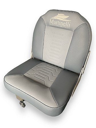 Banco cadeira Aqualyne 2.0 Grafite cinza com base manipula 35cm giratória