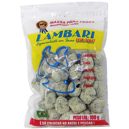 Massa Pronta Lambari Fish Sport Pacu Sangue 100g