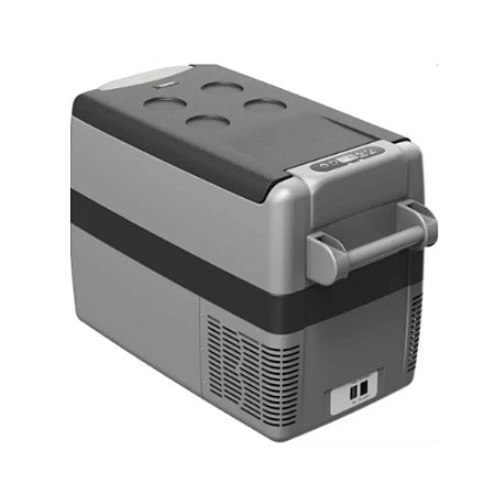 Geladeira Portátil Elber Barco Caminhão 41 Litros 12v/24v CAB41 + Conversor estático retificador Entrada 110/220v saída