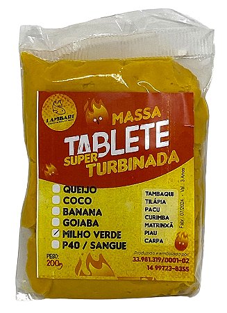 Massa Lambari tablete milho verde 200 gr