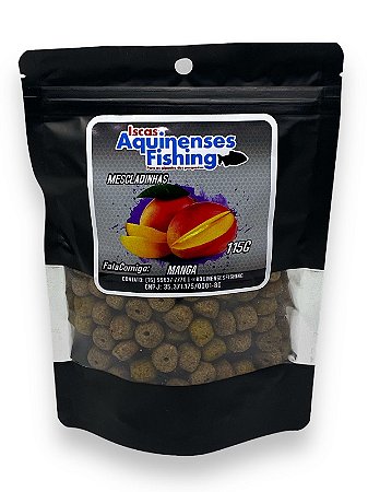 Ração Mescladinhas Manga 115g - Iscas Aquinenses Fishing