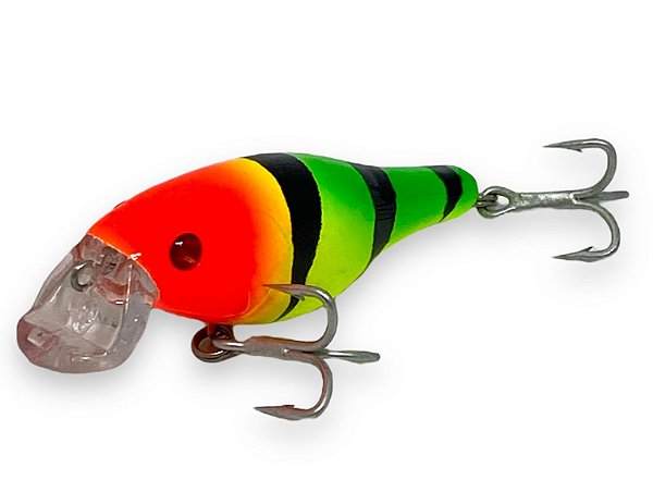 Isca Artificial Lure 21 Shad 21 cor 01 7,2cm 12g com ratlin meia agua