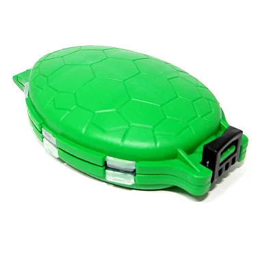 Estojo Articulado Lizard Tartaruga 03 Verde Trtbox-03