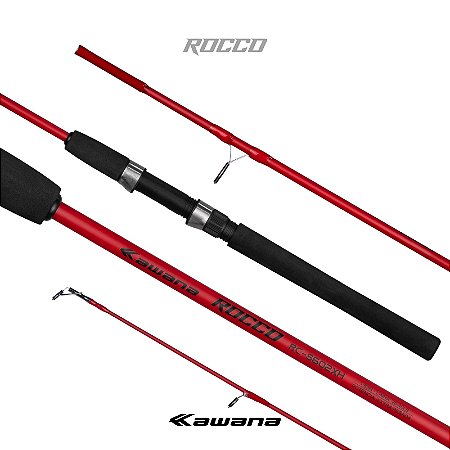 Vara Kawana Rocco RC-S562XH 1,68m 40lb 2 partes - molinete