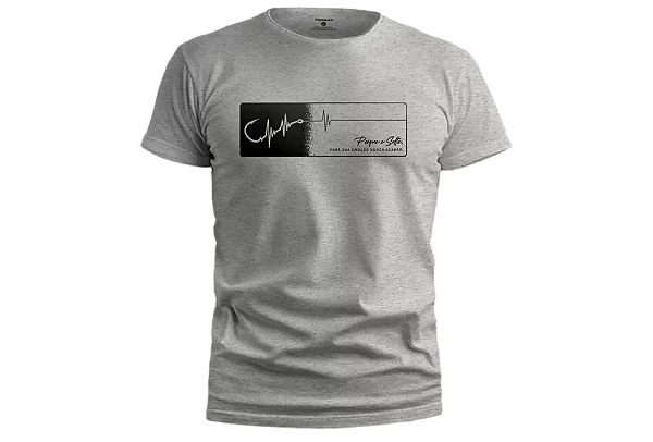 Camiseta Presa Viva Casual Line PSVA-Pesque e Solte XG 100% Algodão  Mescla