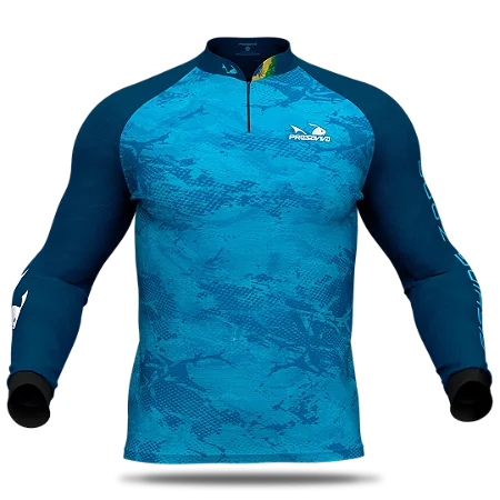 Camiseta de Pesca Presa Viva Camuflada 10- G