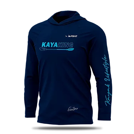Camiseta Presa Viva Poliamida PSVA c/ Capuz - P azul marinho 2381