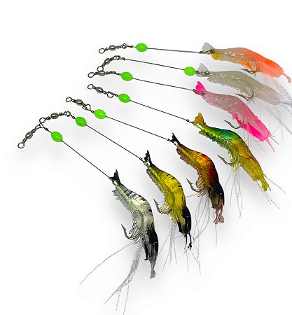 Camarão com empate de aço cores sortidas preço unitário