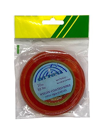 Cabo De Aco Flexível Gold 10 Lb C/ 50 Luvas