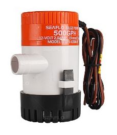 Bomba de porão Seaflo 500GPH 12V 1.6A 01S