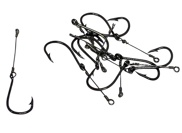 Anzol Marine Sports Chinu Black Encastoado N.5 com 10 un.