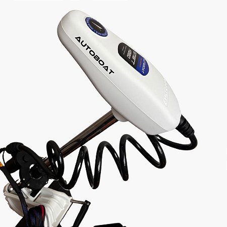Motor Elétrico AUTOBOAT 55LBS para Água Salgada com Âncora Via GPS + Aplicativo AUTOBOAT