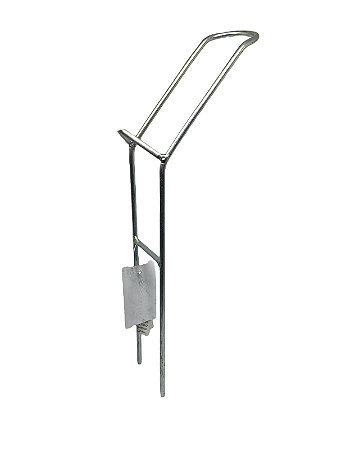 Suporte p/ vara fixo galvanizado barranco